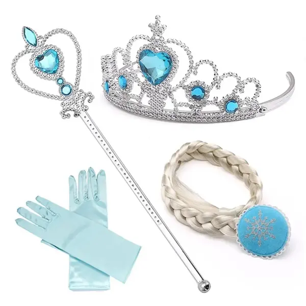 Set patru accesorii printesa Elsa Frozen ,DEPOX , 3-12 ani