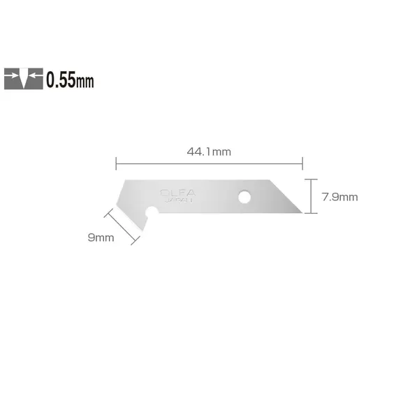 Set PB-450 - lame japoneze taiere plastic. plexglas. textolit. 5 bucati. Olfa