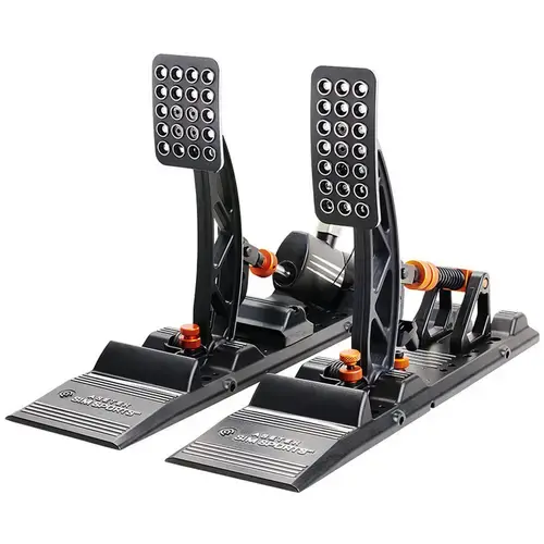 Set Pedale Asetek Invicta™ S-Series, Acceleratie si Frana (Gri)