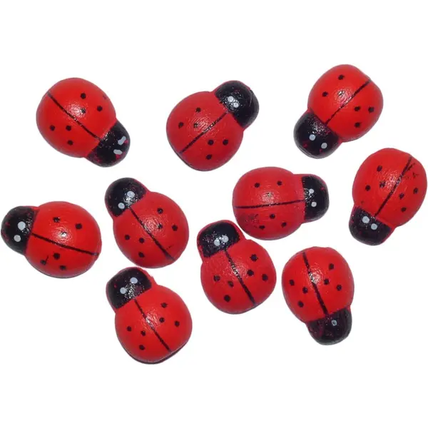 Set pentru Artizanat, Gargarite din Lemn, 10 Bucati