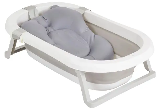 Set pentru baie cu cadă pliabilă Moni - Palma, 75 cm, gri