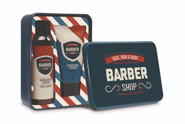 Set pentru barbati Barber Tin Box Duo, Treffina