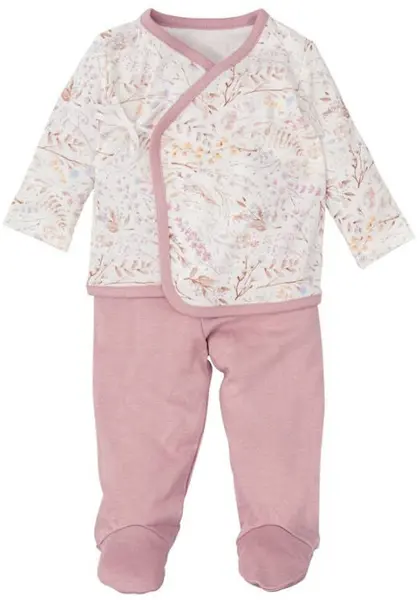 Set pentru bebeluși Bimbidreams - Niza, 0-1 luni, alb/liliachiu