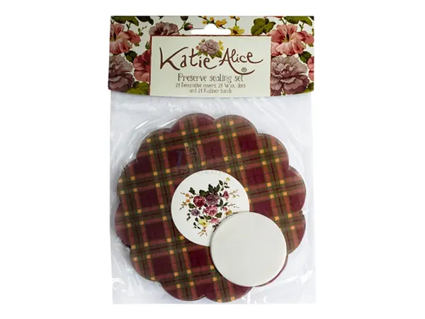 Set pentru borcane-Katie Alice Preserve Sealing Set - Highland Fling | Creative Tops