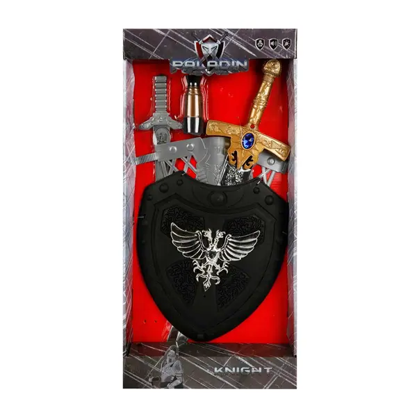 Set pentru cavaler, Paladin, Scut protectie si sabie