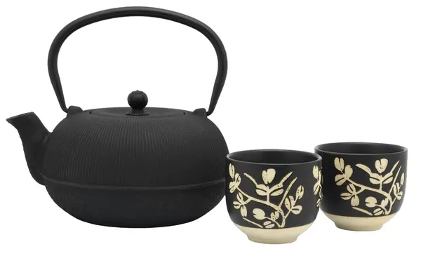 Set pentru ceai Bredemeijer - Sichuan, 1 L, 3 piese, negru