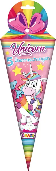 Set pentru copii Craze - Con de surpriză, Unicorn
