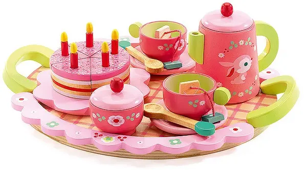 Set pentru copii Djeco Lili Rose - Petrecerea ceaiului