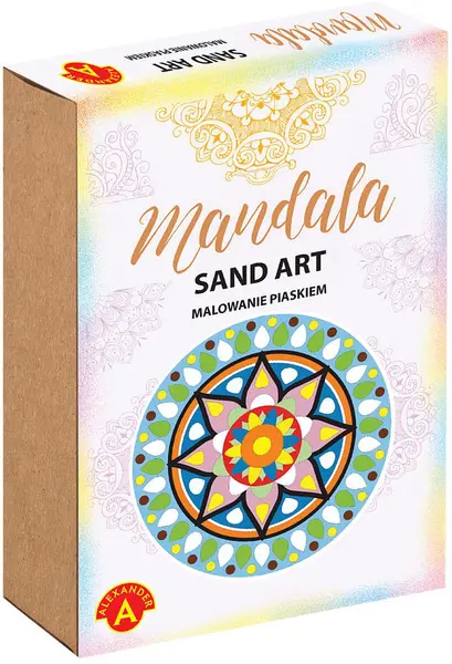 Set pentru desen cu nisip Alexander - Sand Art, Mandala 2