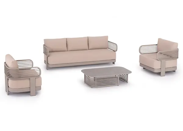 Set pentru exterior AURA - Beige