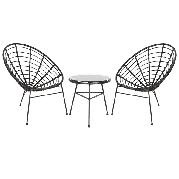Set pentru exterior BELIM - Negru