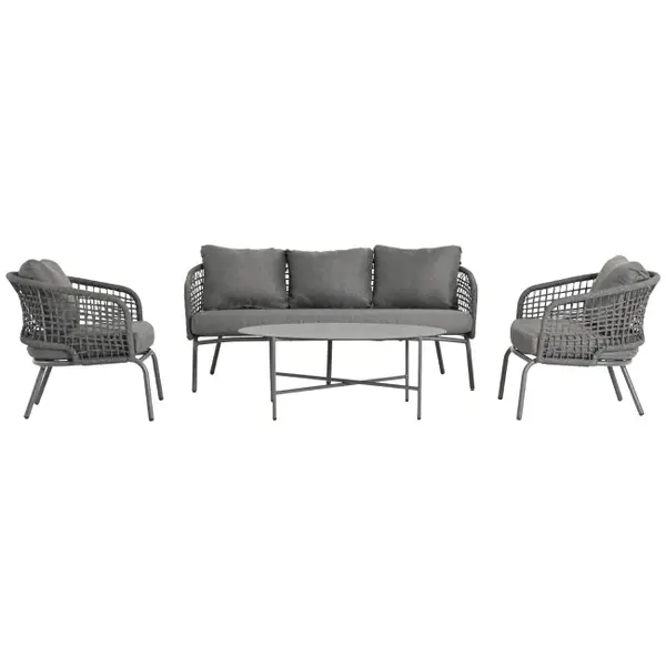 Set pentru exterior CADIZ - Gri inchis