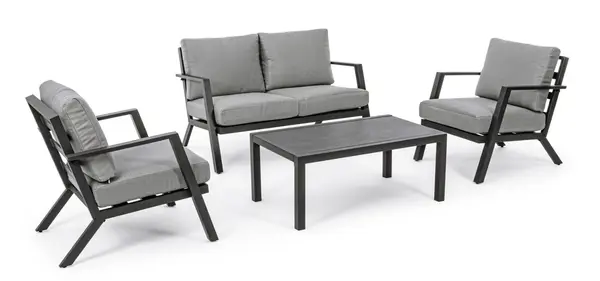 Set pentru exterior HARLEY CHARCOAL 4PCS - Default Title