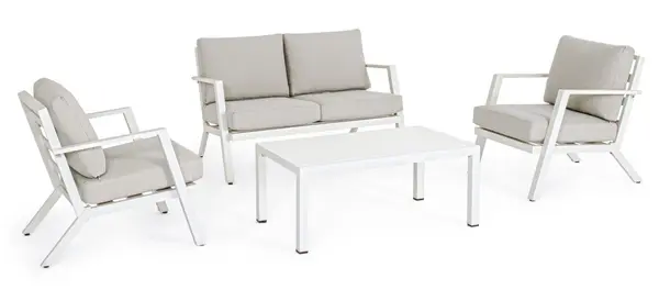 Set pentru exterior HARLEY WHITE 4PCS - Default Title