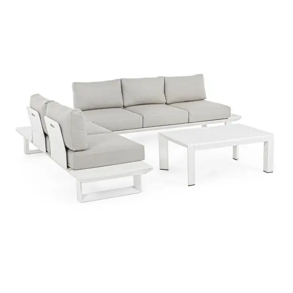 Set pentru exterior KONNOR WHITE - Alb
