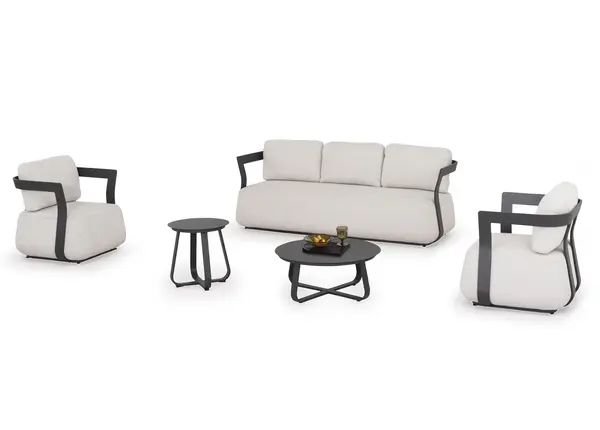 Set pentru exterior PACIFIC - Negru