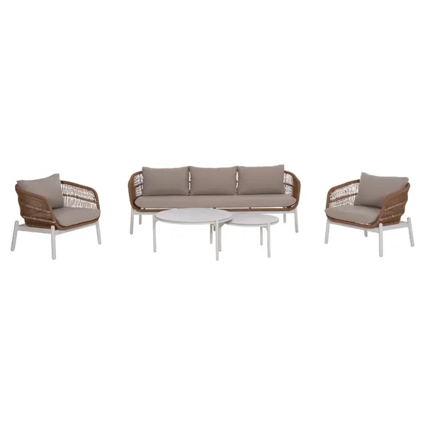 Set pentru exterior ZALEO - Alb