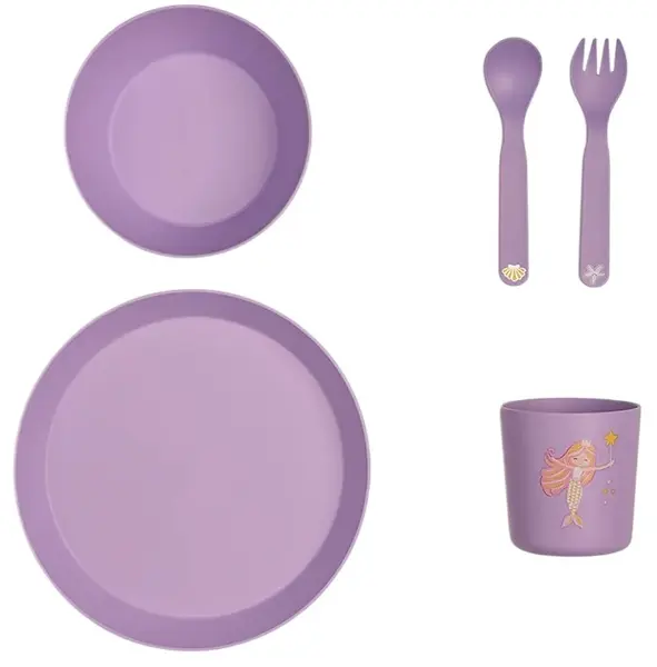 Set pentru hrănire copii Citron - Mermaid