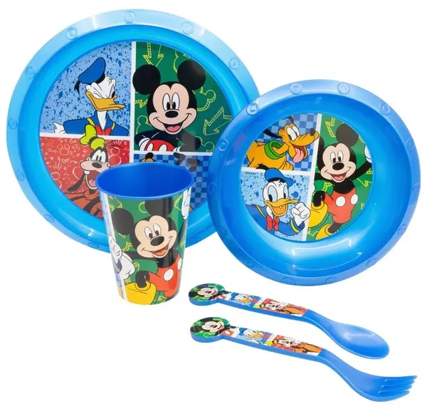 Set pentru masă Stor - Mickey Has Fun, 5 piese