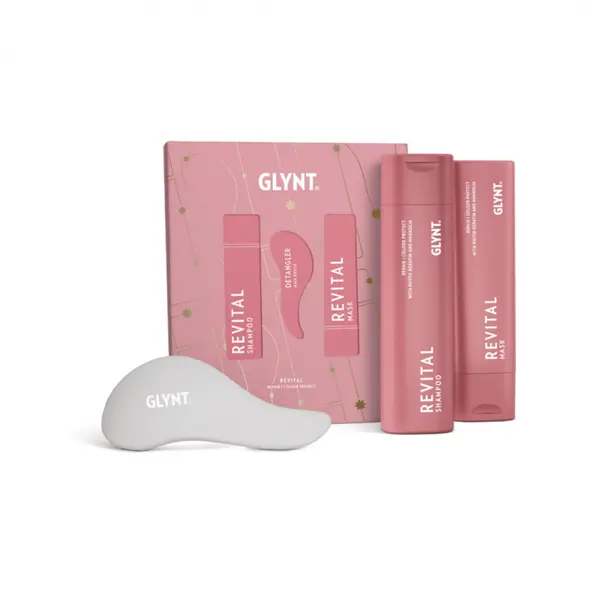 Set pentru par vopsit REVITAL GLYNT (Sampon 250 ml, Masca 200 ml)