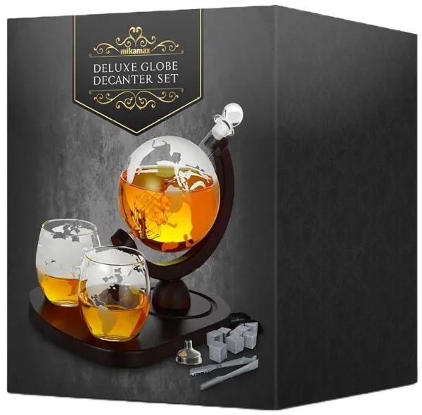 Set pentru whisky Mikamax Globe Deluxe