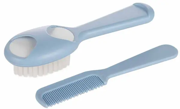 Set perie si pieptene Canpol, albastru