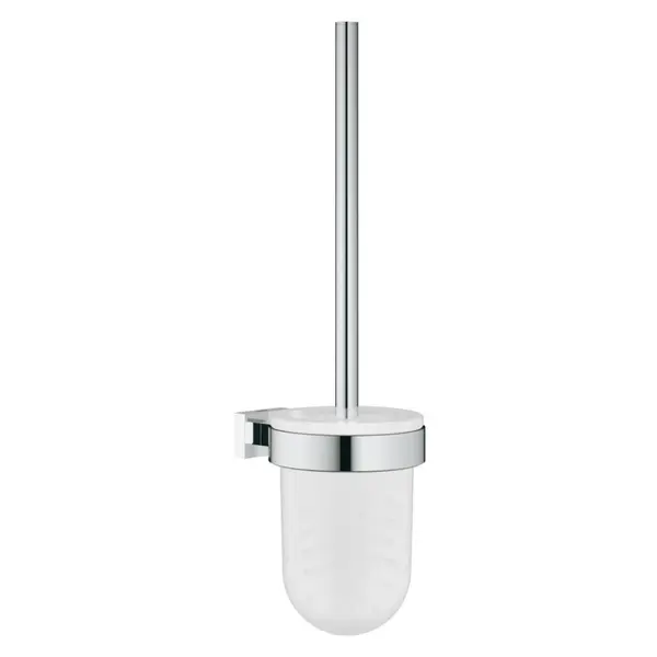Set perie WC Grohe Essentials Cube, Crom