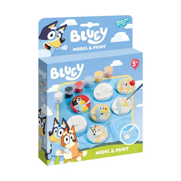 Set pictat modelat - Bluey