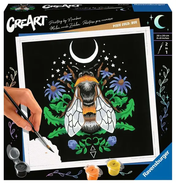 Set pictură după numere Ravensburger CreArt - Albină