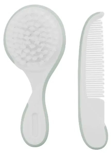 Set pieptene si perie de par KikkaBoo - Utility, Mint
