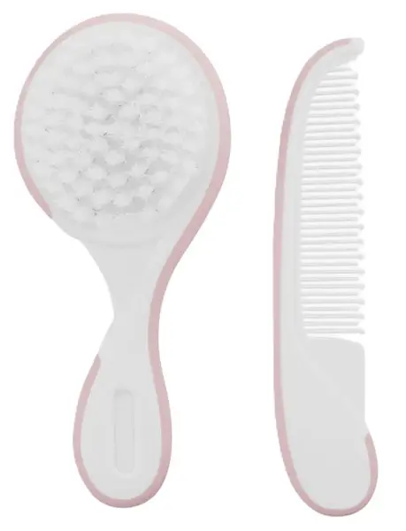 Set pieptene si perie de par KikkaBoo - Utility, Pink