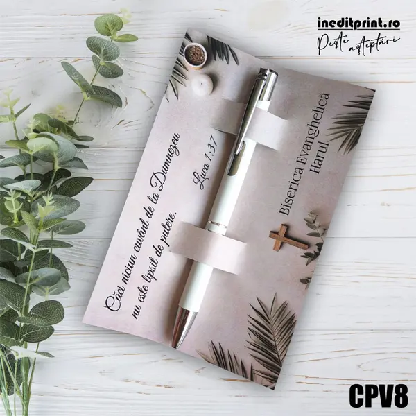 Set Pix + Cartonas personalizat Cruce CPV8