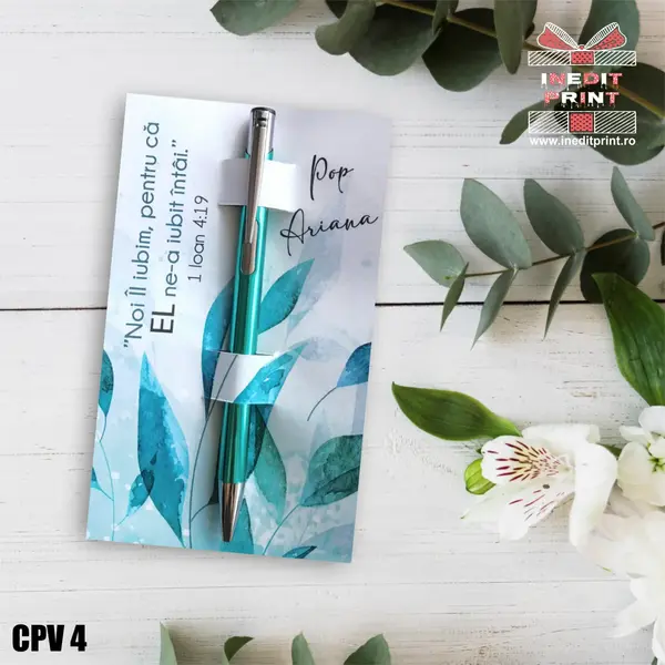 Set Pix + Cartonas personalizat Frunze CPV4