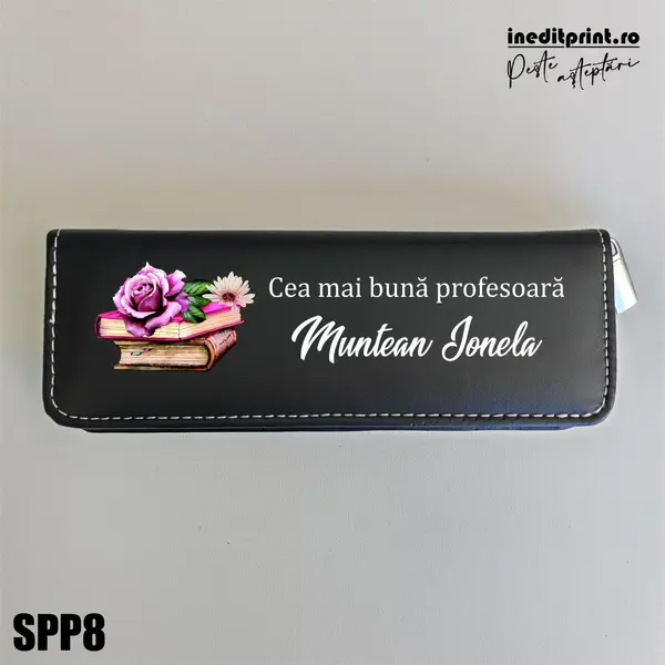 Set pixuri in cutie personalizata - profesori, Set 2 Pixuri Okonel-Negru SPP8 Set 2 pixuri + penar Niveum-Negru