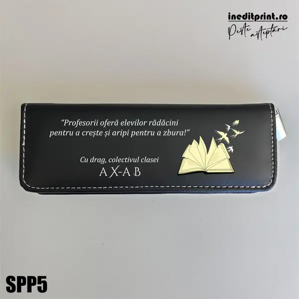 Set pixuri in cutie personalizata - profesori, Set 2 Pixuri Okonel-Negru SPP5 Set 2 pixuri + penar Niveum-Negru