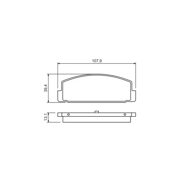 Set placute frana disc BOSCH 0 986 424 295