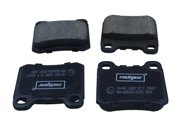 Set placute frana disc MAXGEAR 19-0403