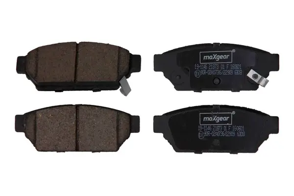 Set placute frana disc MAXGEAR 19-1146