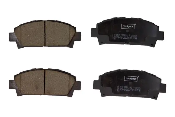 Set placute frana disc MAXGEAR 19-1151