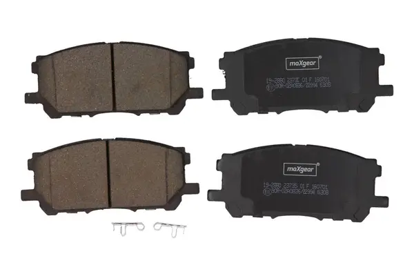 Set placute frana disc MAXGEAR 19-2880