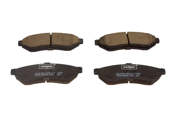 Set placute frana disc MAXGEAR 19-2969