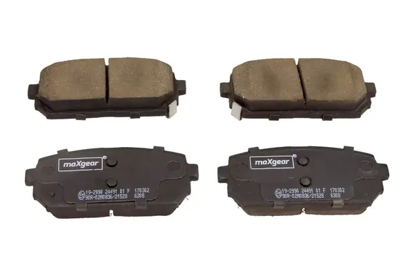 Set placute frana disc MAXGEAR 19-2990