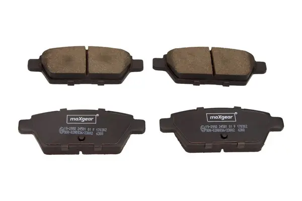 Set placute frana disc MAXGEAR 19-2992