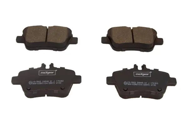 Set placute frana disc MAXGEAR 19-3002