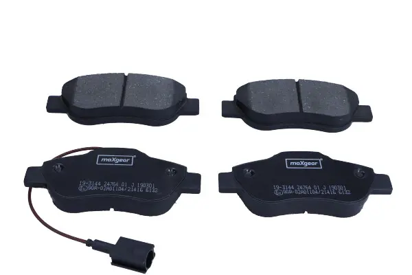 Set placute frana disc MAXGEAR 19-3144