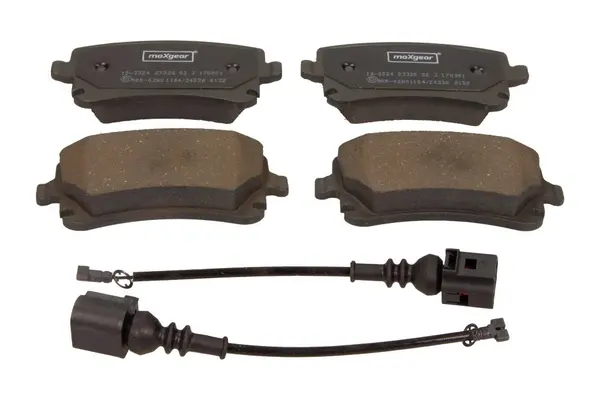 Set placute frana disc MAXGEAR 19-3324