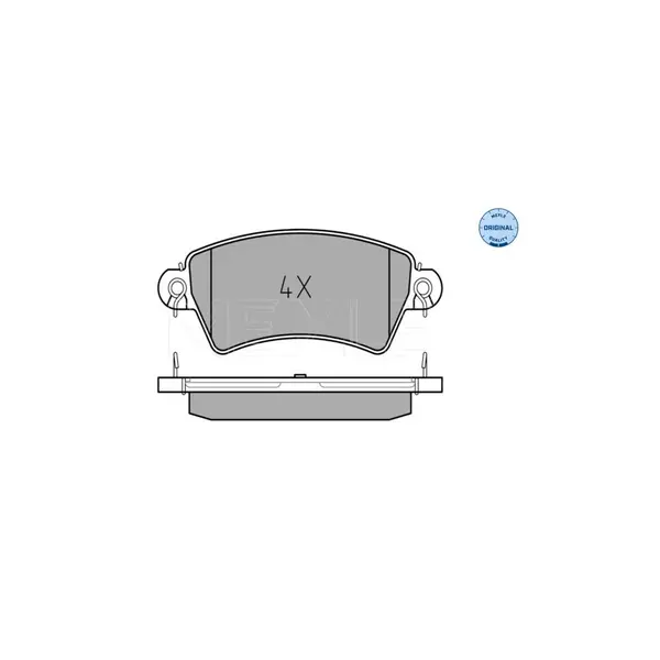 Set placute frana disc MEYLE 025 233 9617