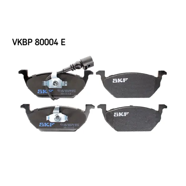Set placute frana disc SKF VKBP 80004 E