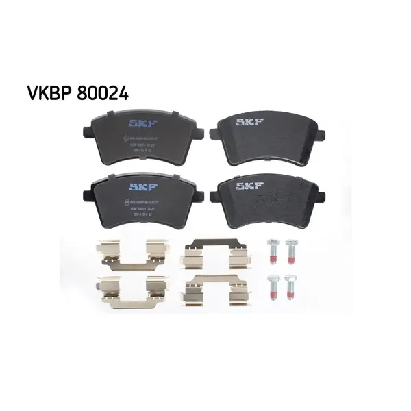 Set placute frana disc SKF VKBP 80024