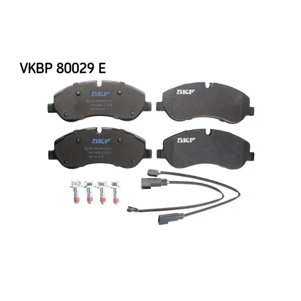 Set placute frana disc SKF VKBP 80029 E
